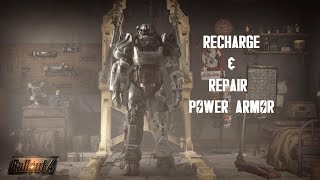 Fallout 4 Repair amp Recharge Power Armor [upl. by Darlene725]