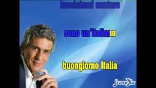 Toto Cutugno Litaliano Karaoke Instrumental  lyrics [upl. by Htaeh668]