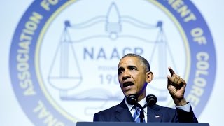 President Obama Addresses the NAACPs 106th National Convention [upl. by Nahk500]