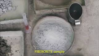 How to add Macro Fibers into Concrete during mixing  FIBERCRETE® [upl. by Amorete]