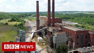 Inside the bitcoin mine with its own power plant  BBC News [upl. by Auqeenahs]