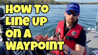 HOW TO LINEUP ON A WAYPOINT  Simple Version [upl. by Mcclure]