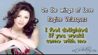 Regine Velasquez  On the wings of love w lyrics [upl. by Alla143]