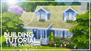 BASIC BUILDING TUTORIAL  The Sims 4 Builders Bible [upl. by Lednahs94]