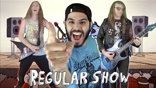 PARTY TONIGHT  Regular Show  METAL COVER [upl. by Yenitirb]