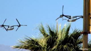 V22 Osprey Fly By [upl. by Tomasina]