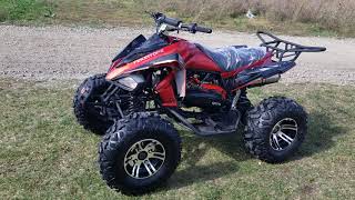 200cc 3175s Coolster ATV Quad Four Wheeler Review And Test Drive [upl. by Alaster]