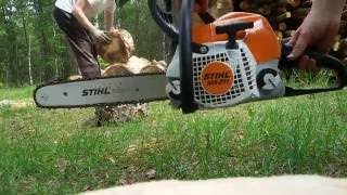 stihl ms 211 [upl. by Almund]