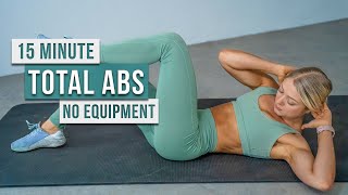 Day 13  15 MIN Strong ABS WORKOUT  Core Strength No Equipment No Repeat [upl. by Aklam]