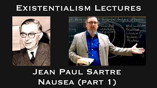 JeanPaul Sartre  Nausea part 1  Existentialist Philosophy amp Literature [upl. by Aleahpar]