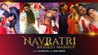 Navratri Mashup  DJ Dave NYC  Sunix Thakor  Latest Garba Mashup [upl. by Darnoc928]