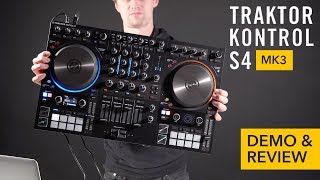 Traktor Kontrol S4 MK3  Demo amp Review [upl. by Claudell597]