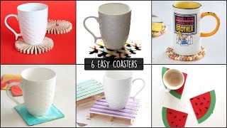 DIY Easy Coasters  How to make Coasters [upl. by Colvin]