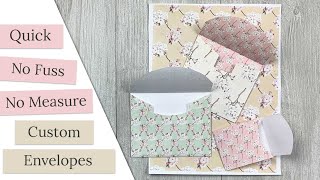 Easy DIY Envelope  No Measure [upl. by Eneluj]