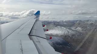 Landing at Ushuaia Airport [upl. by Allac341]