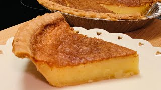 HOW TO MAKE A SOUTHERN CLASSIC CHESS PIE [upl. by Corny538]