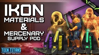 DCUO Episode 32 Ikon Materials amp Mercenary Supply Pod [upl. by Aslehc]