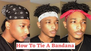 How To Style A Bandana The Cool Way [upl. by Godfree]