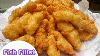 CRISPY FISH FILLET RECIPE  CREAM DORY FISH FILLET [upl. by Leerzej]