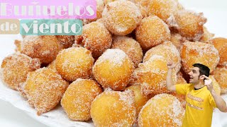 BUÑUELOS de VIENTO 🥯😍🥯RECETA INFALIBLE  DELICIOSOS🥯😍🥯 Receta  568 [upl. by Nnyloj]