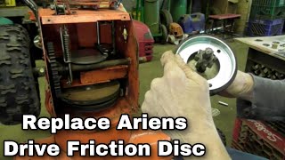 How To Replace A Drive Friction Disc On An Ariens Snowblower [upl. by Petite]