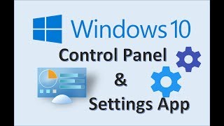 Windows 10  Control Panel amp Settings App  How to Change View and Personalize your Microsoft MS PC [upl. by Rowney]