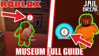 FULL GUIDE MUSEUM UPDATE in Roblox Jailbreak [upl. by Backer153]