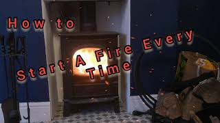 How To Light A Multi Fuel Stove Every Time [upl. by Curnin67]