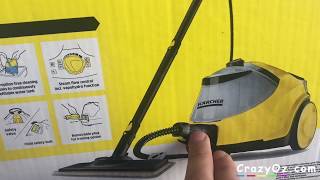 Karcher SC5 steam cleaner unboxing [upl. by Ecyob673]