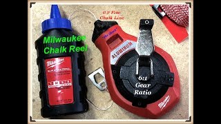 Milwaukee 100quot precision Chalk Reel Kit 48223993 [upl. by Lenssen]