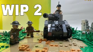 BUILDING FALAISE POCKET IN LEGO WIP 2 [upl. by Florida]