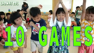 10 ESL games  simple activities kindergarten [upl. by Dolores]