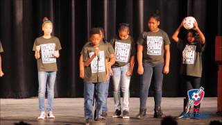 Thomas Elementary School performs at 2016 Poetry Slam [upl. by Tadeas]