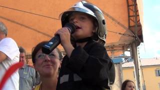 Inno corpo nazionale Vigili del Fuoco cantato da una bambina [upl. by Yevre]