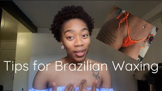 Tips for Brazilian Waxing at Home  Beginners Guide  In Brittanys Room [upl. by Oag]