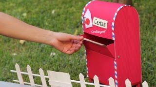 Haz tu propio buzon para cartas  DIY Mailbox [upl. by Soisanahta]