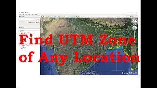 Finding UTM Zone of Any Place [upl. by Nal]