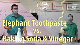 EpicScience  Elephant Toothpaste vs Baking Soda amp Vinegar [upl. by Joey]