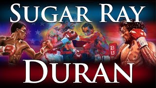 Roberto Duran vs Sugar Ray Leonard 1 amp 2  no mas [upl. by Suryt]