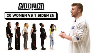 20 WOMEN VS 1 SIDEMEN HARRY EDITION [upl. by Hoffmann]