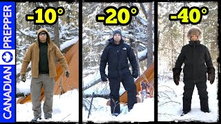 3 Levels of Cold Weather Clothing Cool Cold and Extreme [upl. by Retluoc]