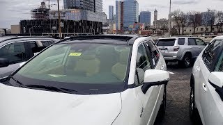 Rav4 panoramic sunroof Description and demonstration [upl. by Lamont]