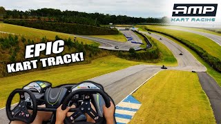 GoKarting at Epic Track  AMP Kart Racing [upl. by Akiehs]