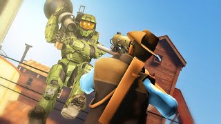 Halo vs TF2 SFM [upl. by Estren748]