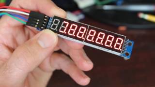 Arduino 7 Segment Display Max7219 Tutorial [upl. by Nilac455]