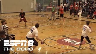 USA mens dodgeball team makes epic comeback vs Team Canada  ESPN 8 The Ocho [upl. by Cranston]