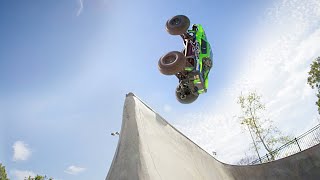 Traxxas XMaxx Shreds SoCal Skate Park [upl. by Noraed]