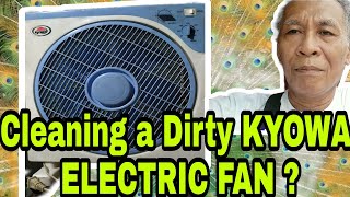 How to clean a rotary KYOWA Electric Fan  TorqueWrenchzTV [upl. by Essex]