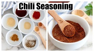 Homemade Chili Seasoning How to make chili seasoning [upl. by Animar]