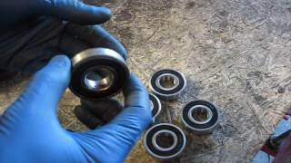 MTD spindle bearing replacement [upl. by Cutty155]